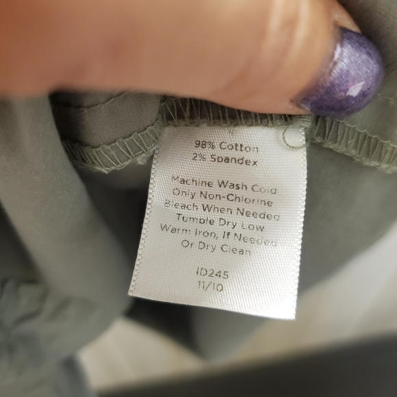 TALBOTS Trench Safari Khaki  Dress w/ Belt & Pockets Size 14 - EUC! - Picture 12 of 13